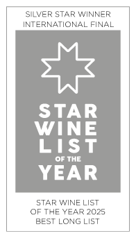 Silver Stars @ Star Wine List International Finals 2025, Best Long Wine List and  Best Austrian Wine List