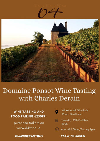 64 Tasting: Domaine Ponsot Tasting with Charles Derain