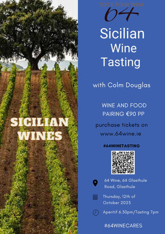 64 Tasting: Sicilian Wine Tasting with Colm Douglas