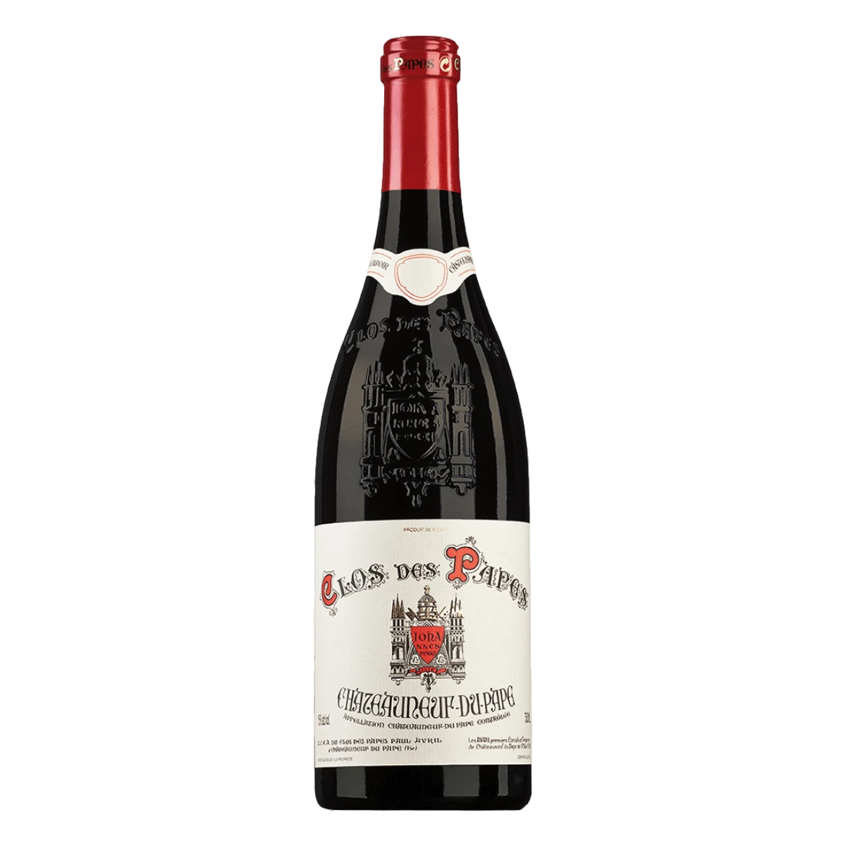 Clos des Papes, Chateauneuf-du-Papes Rouge, Rhone, France, 2019