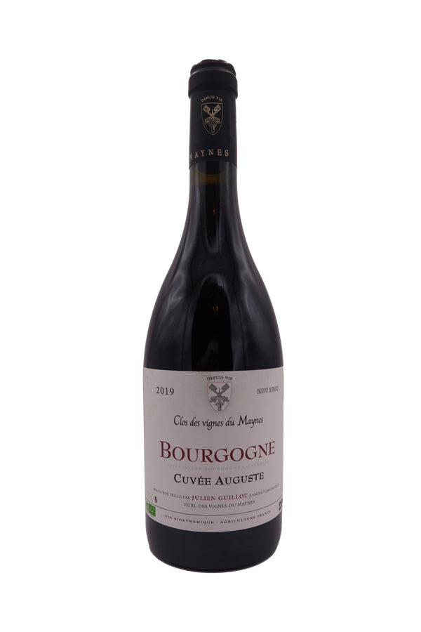 Clos des Vignes du Maynes, Julien Guillot,  Bourgogne Cuvee Auguste, 2019